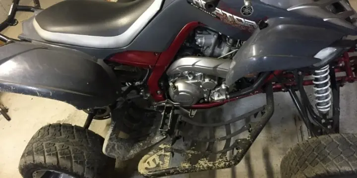 Yamaha 700 raptor 2007 homologué comme neuf