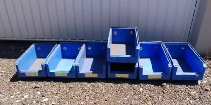 Boites de rangement plastique