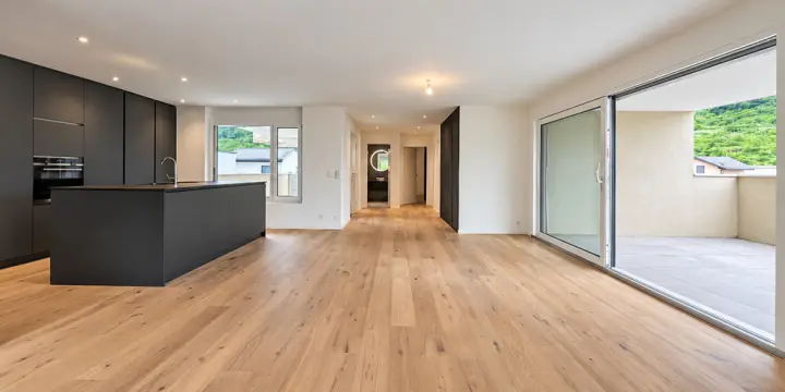 Sublime attique moderne de 4.5 pces au sein d'une PPE de 2 biens