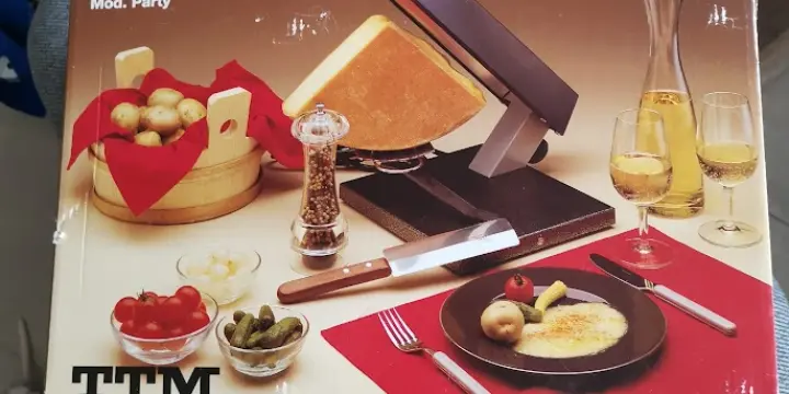 Appareil à raclette TTM pour 1/4 de meule