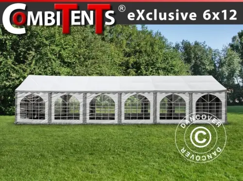 Partyzelt, Exclusive CombiTents® 6x12m 4-in-1 à Zurich