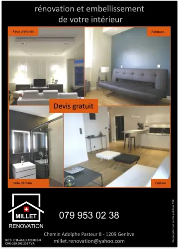 Rénovation, travaux embélissement de votre intérieur