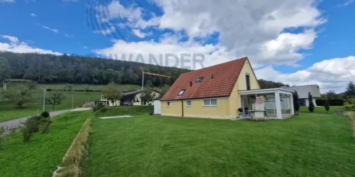 Cadre idyllique et verdoyant au calme