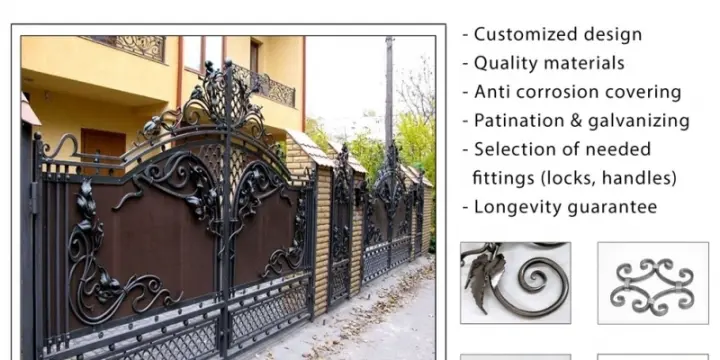 PORTAILS EN FER FORGÉS