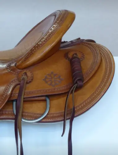 Selle de reining Jeff Smith. à Toulouse