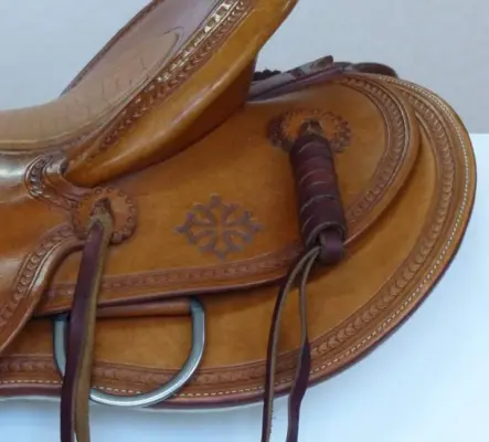 Selle de reining Jeff Smith.