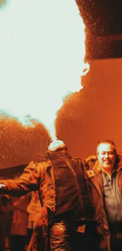 spectacle EVJF Genève de feu cracheur et jongleur Vaud