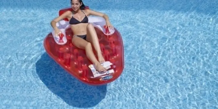 Lounger confort pour piscine