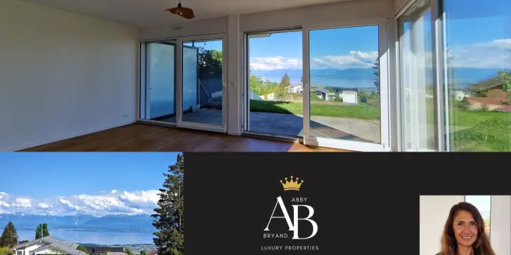 En exclusivité: Villa contemporaine et familiale à 12 minutes de Nyon