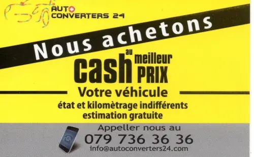 Achat Voitures+Jeep 4x4 +Bus Utilitaires ttes marques à meyrin