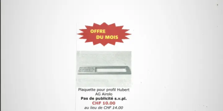 Gravure plaquettes boite aux lettres