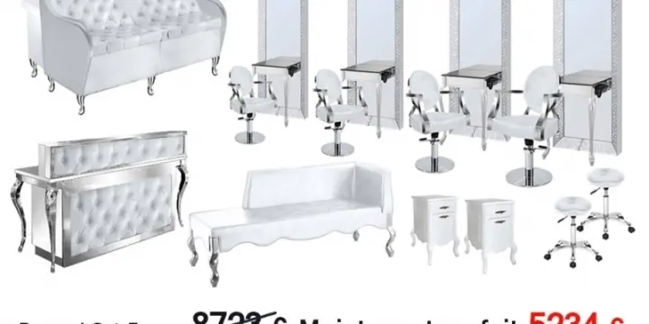 Le mobilier commercial pour le salon de beauté
