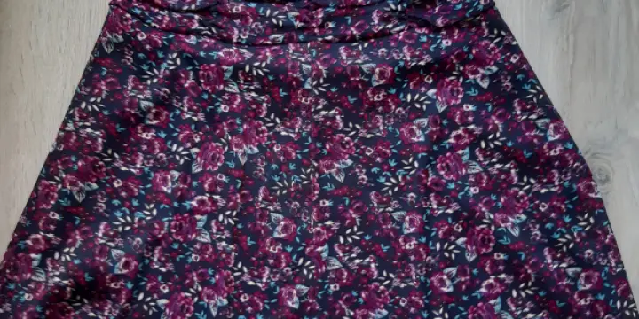 Jupe Conbipel, motif floreal, taille S