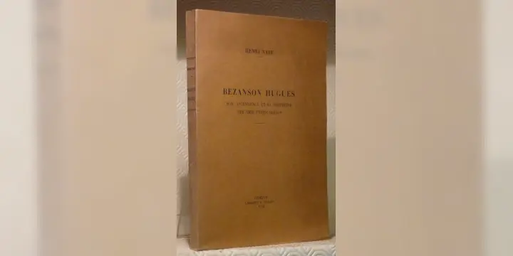 Bezanson Hugues, son ascendance et sa postérité, ses amis fribourgeois. Extrait du bulletin de la…
