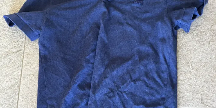 Polo manches courtes Lacoste FR 4 US M - bleu marine