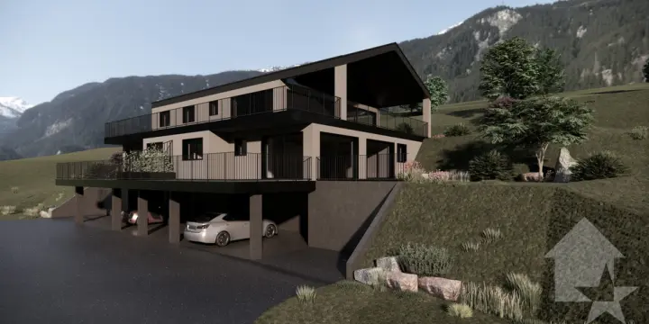 Appartement de 3.5 pièces à Veysonnaz avec terrasse et pelouse