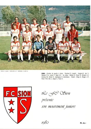 FC Sion 1980 à La Tour-de-Peilz