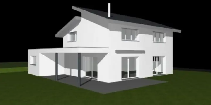 Villa merlinite sur plans