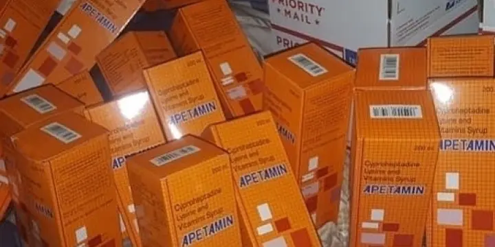 Vente de sirop Apetamin  Original