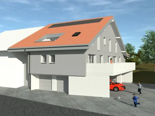 Résidence Bourg du village à Chavannes-sur-Moudon à louer à Chavannes-sur-Moudon