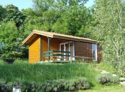 Location de chalet en camping  drome