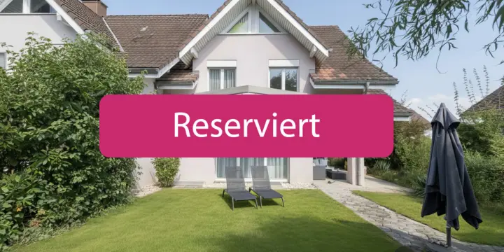 RESERVIERT - Ruhig gelegen, bestens angebunden - Wohnen in Gränichen