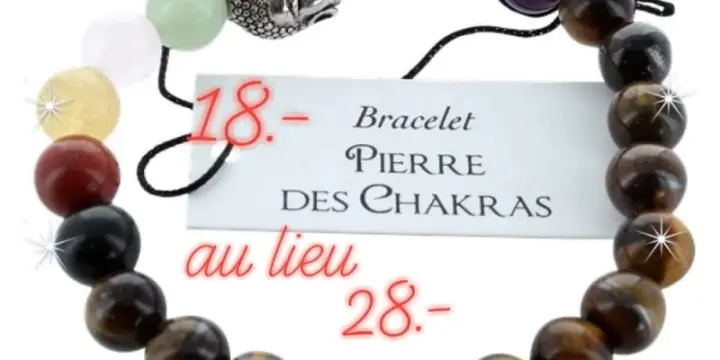 bracelet des 7 Chakras