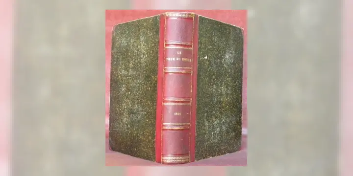 Le Tour du Monde. Nouveau journal des voyages. 1861. 2 semestres reliés en 1 fort volume.