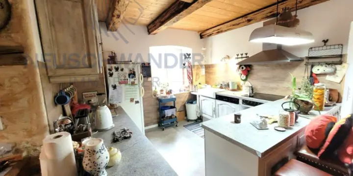 Ferme rénovée , parcelle de 1'300 m2