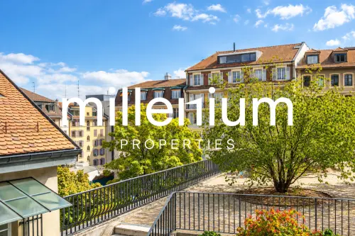 Elégant appartement meublé de 4 pièces au coeur de la vieille ville