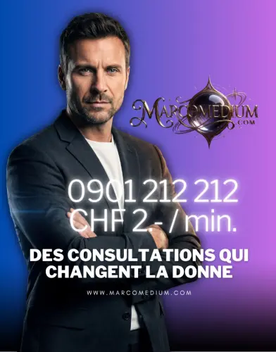 MARCO MÉDIUM — Vaud, Suisse Voyance CHF 2.- / min. à Lausanne