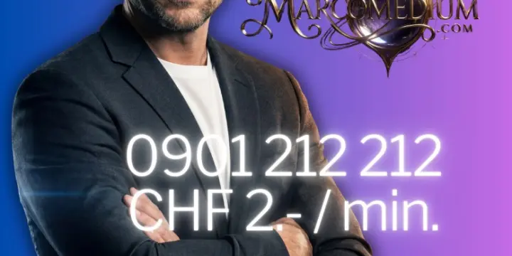 MARCO MÉDIUM — Vaud, Suisse Voyance CHF 2.- / min.