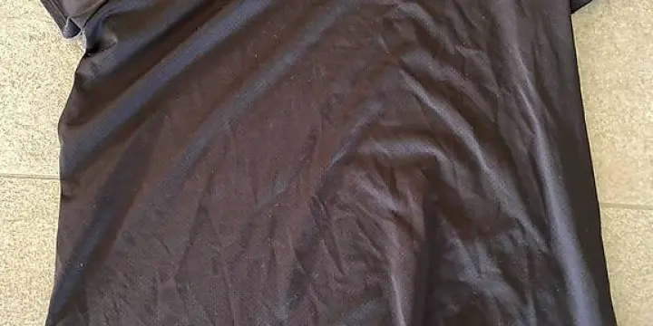 T-shirt noir de sport - unisexe - XS - kalenji Decathlon