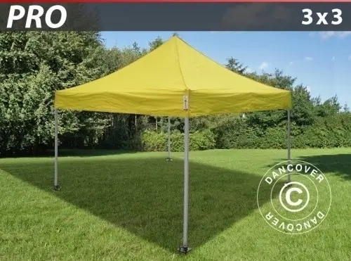 Faltzelt FleXtents PRO 3x3m Gelb à Zurich