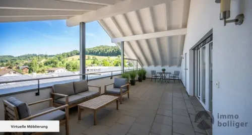 Ganz oben zuhause - mit direktem Lift ins Wohnglück