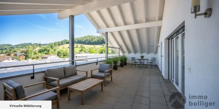 Ganz oben zuhause - mit direktem Lift ins Wohnglück