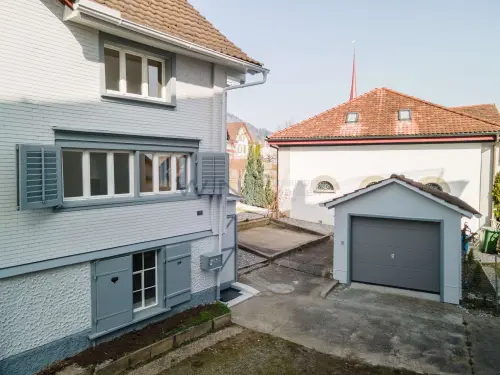 Altbau-Charme mit Bergblick und eigenem Garten