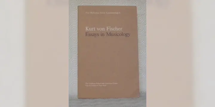 Essays in Musicology. English translation by Carl Skoggard.