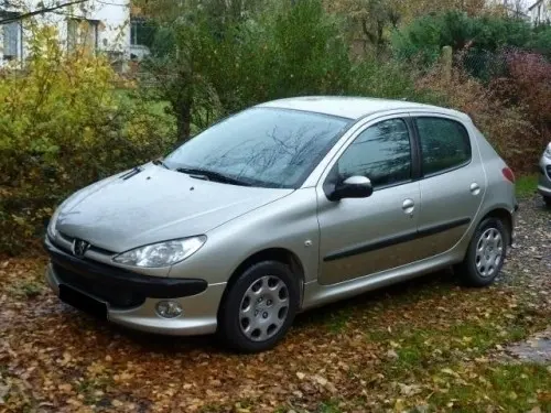 Peugeot 206 à Lucelle