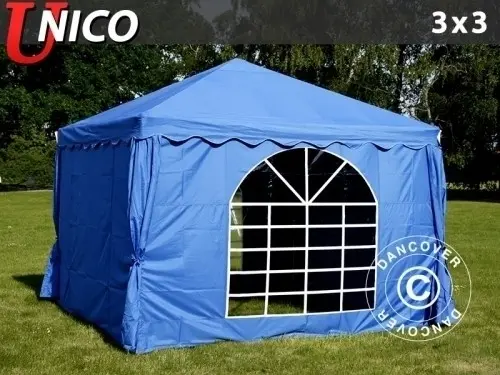 Partyzelt UNICO 3x3m, Blau à Zurich