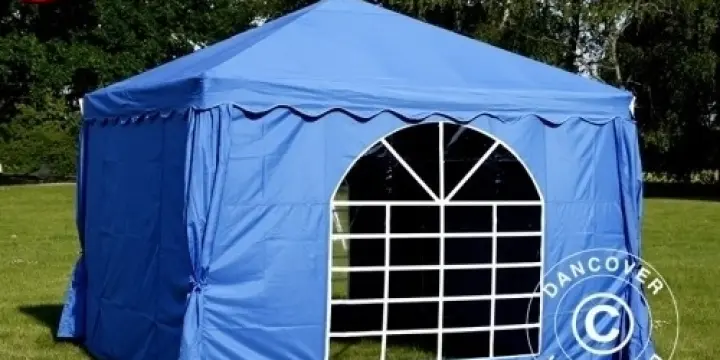 Partyzelt UNICO 3x3m, Blau