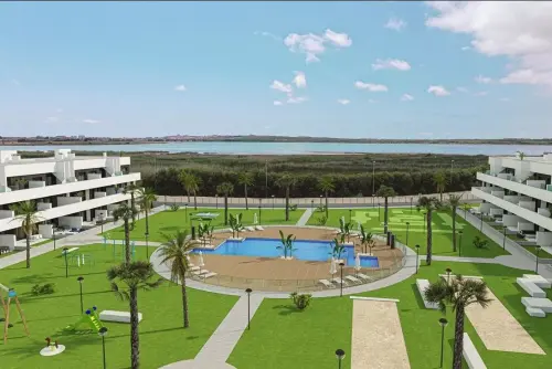 Espagne. Appartement neuf 3 pièces. 64 m² + terrasse de 21 m². Guardamar del segura.