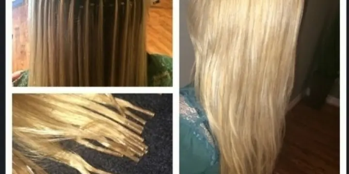 Offre exceptionnelle d'extensions cheveu