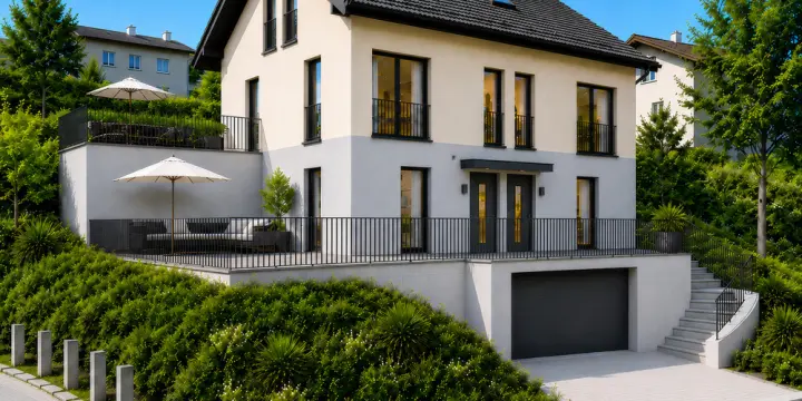 Hoch über dem Alltag - Neubauprojekt in Holziken
