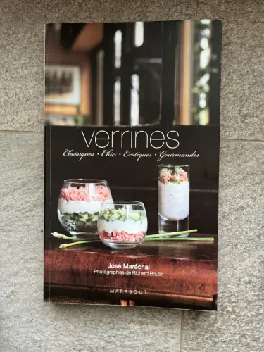 Livre de cuisine - verrines - José Maréchal à Nyon