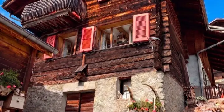 Historisches Chalet-Traumhaus mit Panoramablick