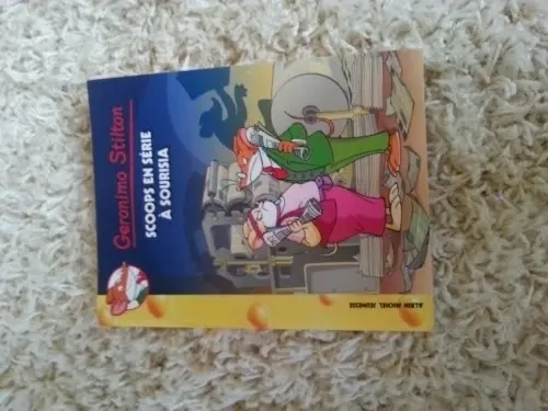 Geronimo stilton scoops en série 