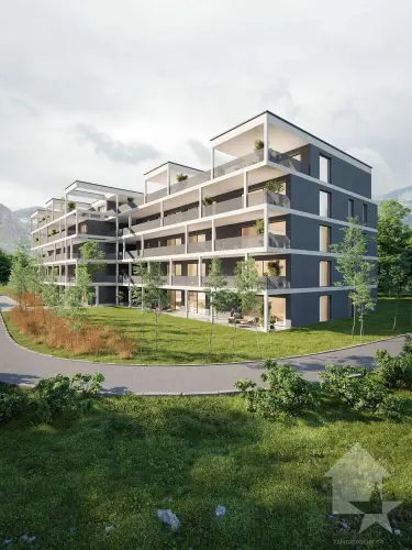 Appartement 2,5 pièces en attique à Aproz (Sion)