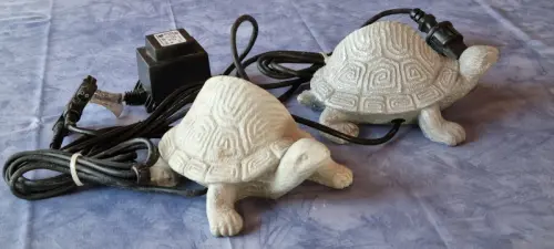 Projecteurs tortues de jardin à Fontenais