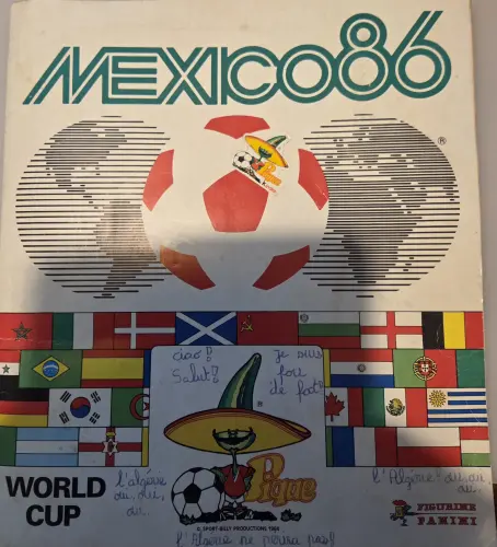 Album Panini Mondial 1986 Mexico COMPLET à Morges